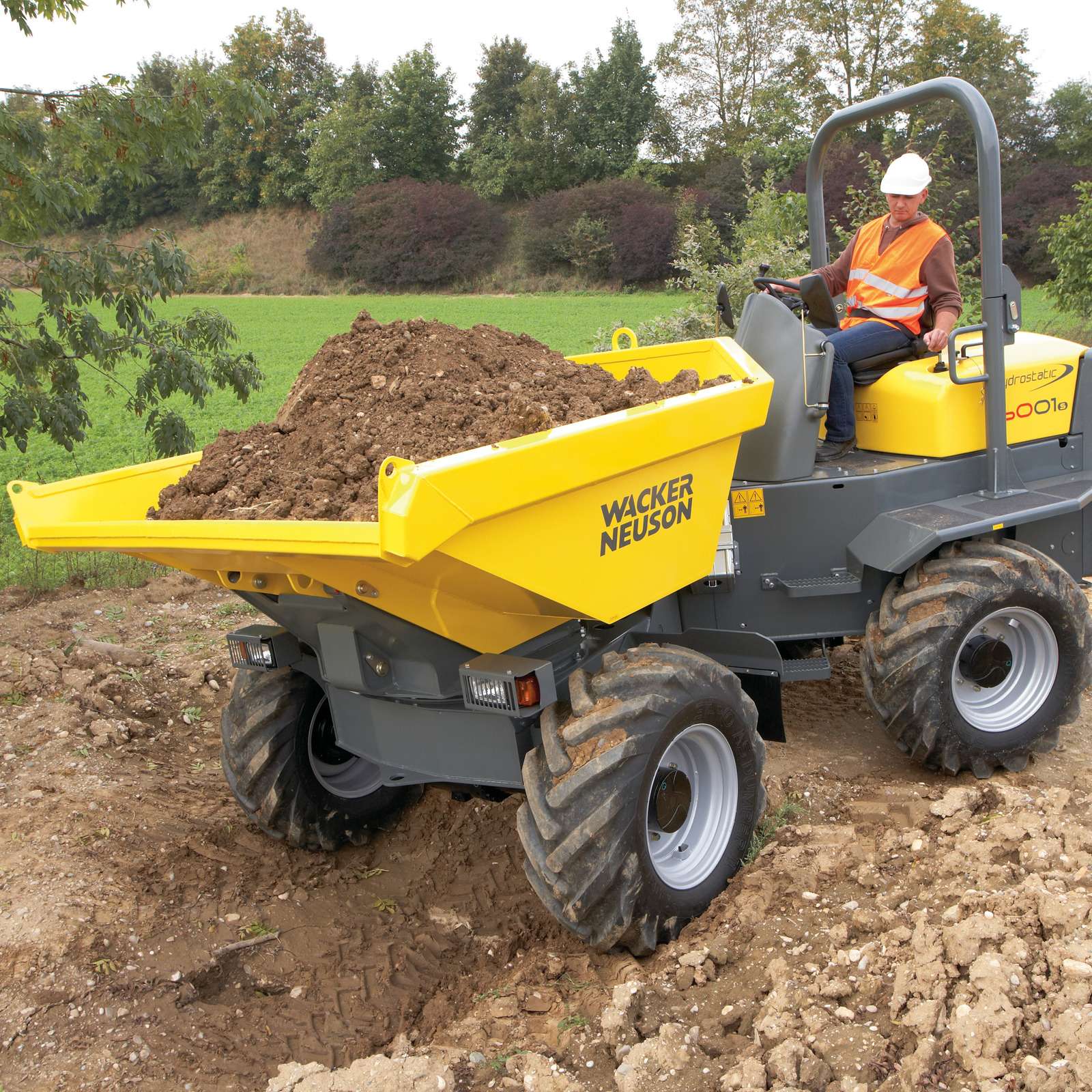 3-0t-dumper-4wd-swivel-tip-articulated-smiths-hire