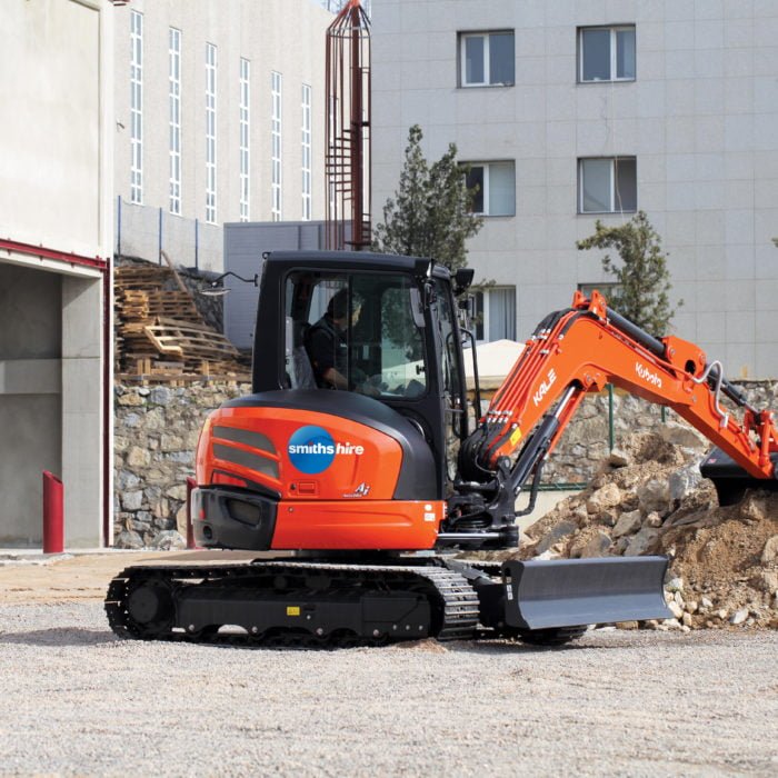 5t Kubota Mini Digger Hire | Diggers & Mini Diggers | Smiths Hire