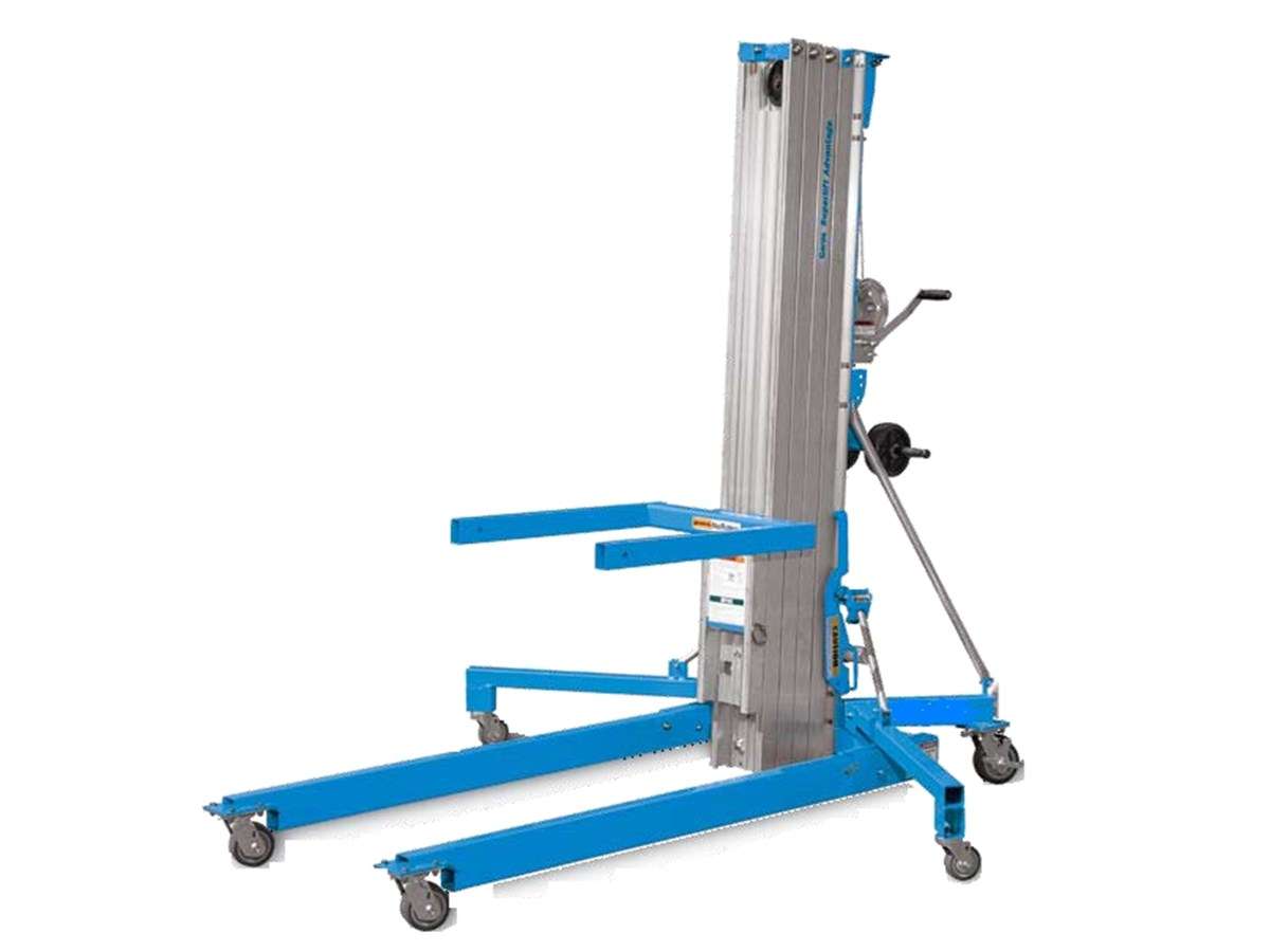 6.46m Genie Material Lift Swl 363kg • Smiths Hire