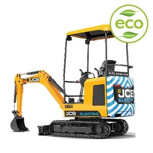 JCB 1.9T Electric Mini Digger Hire, Diggers & Mini Diggers