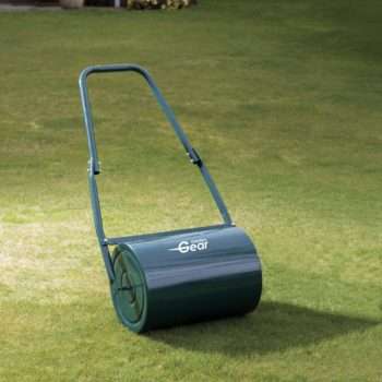 Water-filled Garden Roller in use