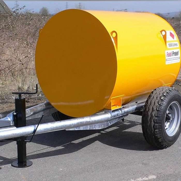 1000L Diesel Bunded Bowser Road Towable