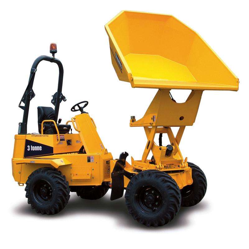 6 Ton Articulated Swivel Dumper Truck