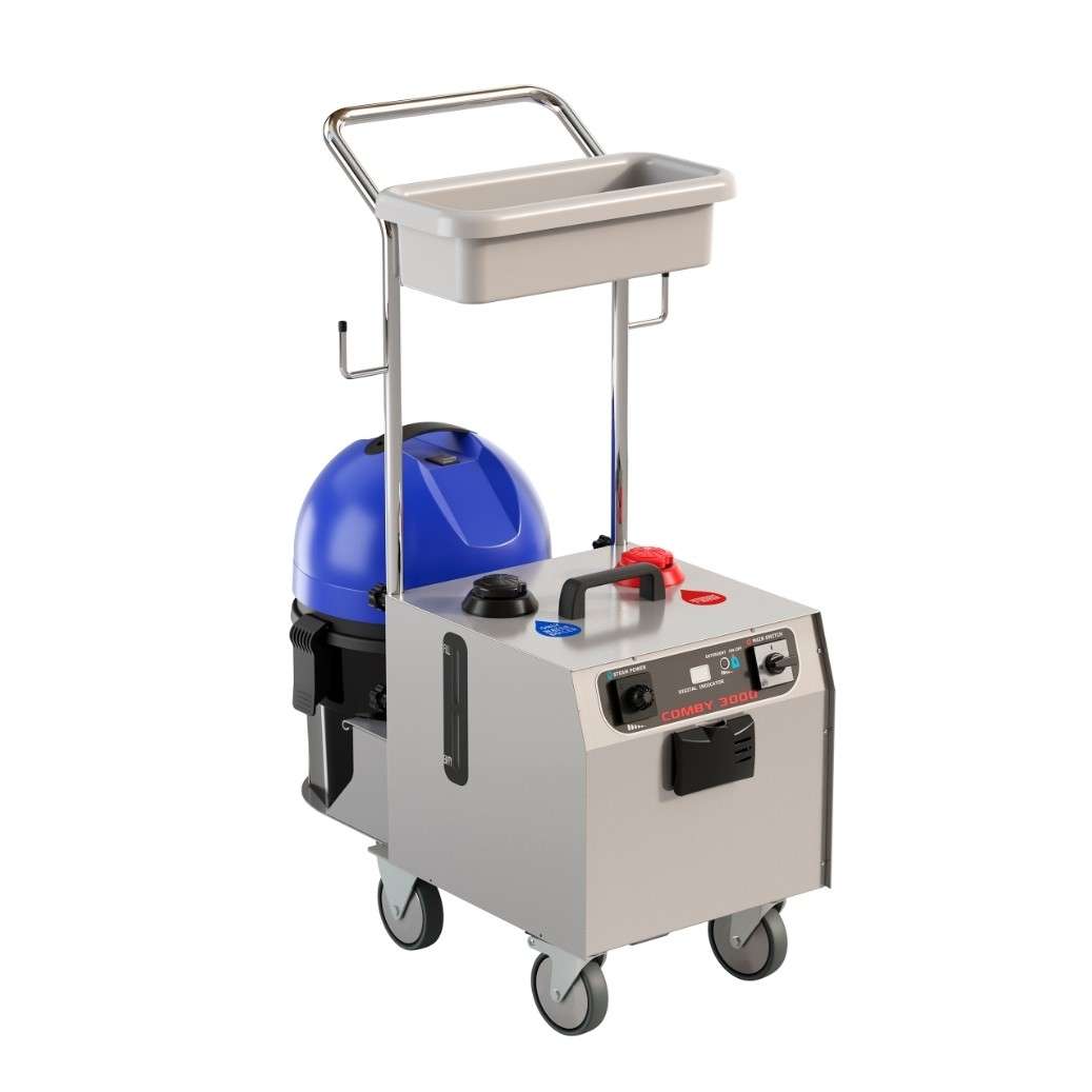 Industrial Dry Steam Cleaner with Vacuum