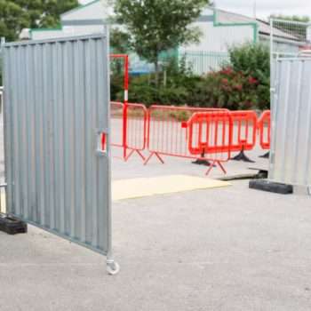 Temporary Hoarding Fencing Hire