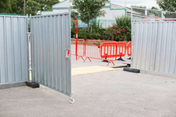 Temporary Hoarding Fencing Hire