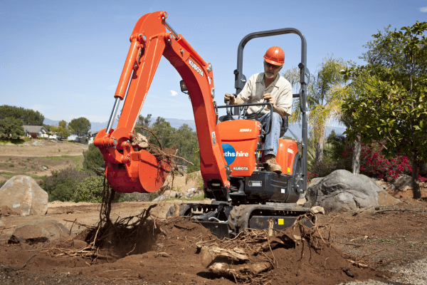 Kubota K008-3 Mini Digger