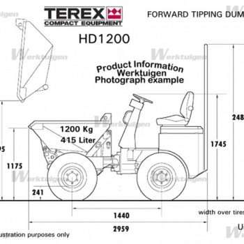 HD1200 Dumper High Tip
