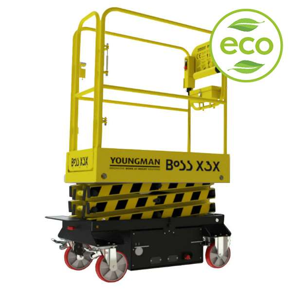 5.2m Push Around Scissor Lift – Youngman Boss X3X