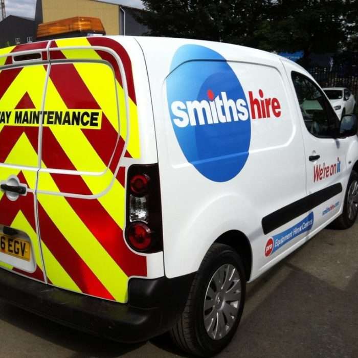 Smiths Hire vehicle livery
