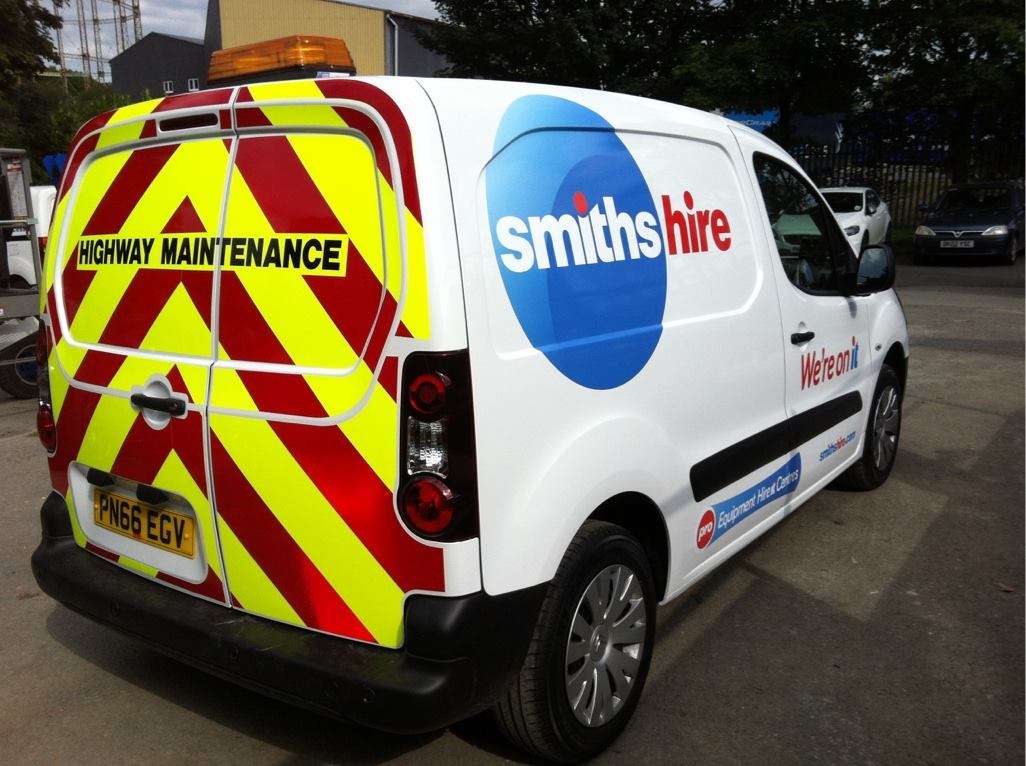 Smiths Hire vehicle livery