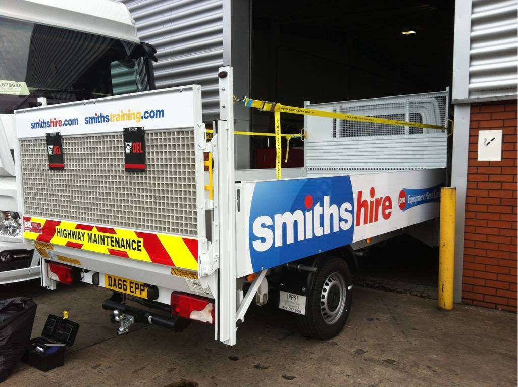 Smiths Hire vehicle livery