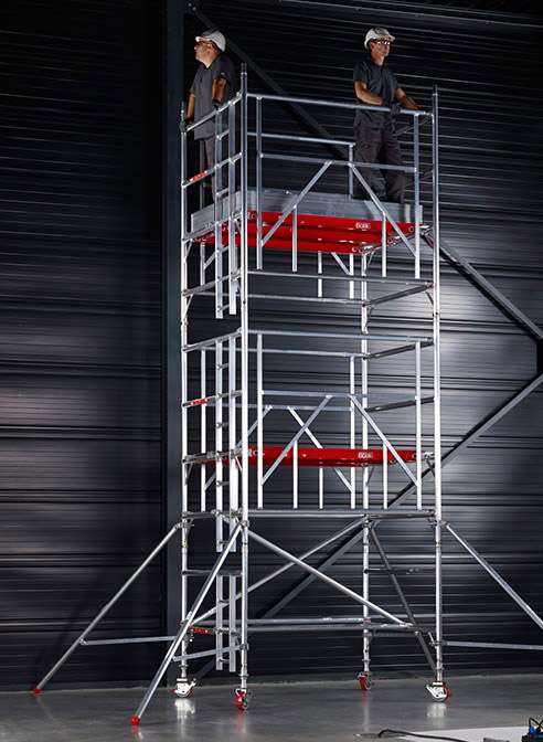 AGR Tower – Standard 1.4m x 2.5m Deck – 9.2m Guardrail (8.2m Platform) Video