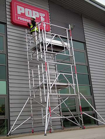 scaffold tower