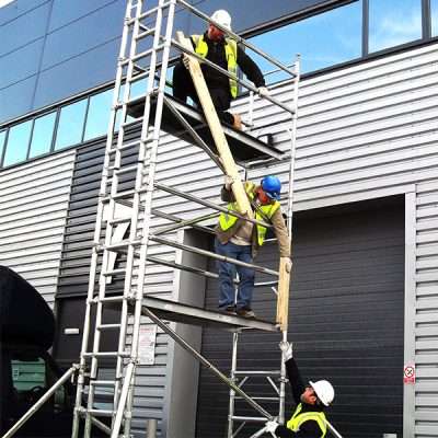 Narrow Scaffold Towers