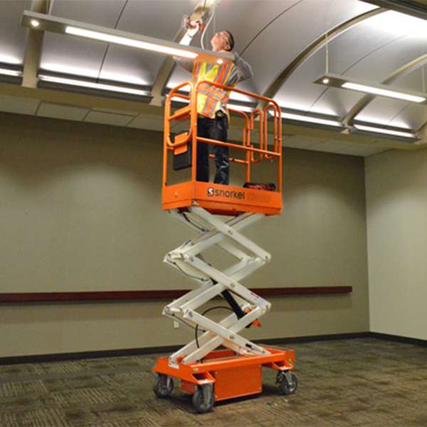 Push Around Electric Scissor Lifts