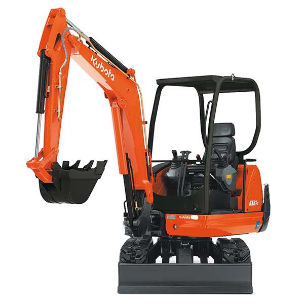 2.6t Mini Digger / Excavator – Kubota KX61-3