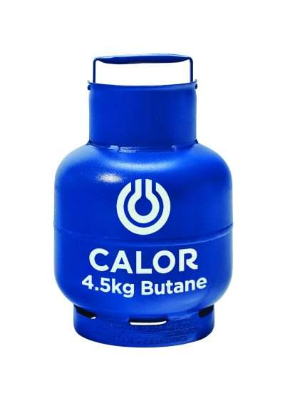 Calor 4.5kg butane gas bottle